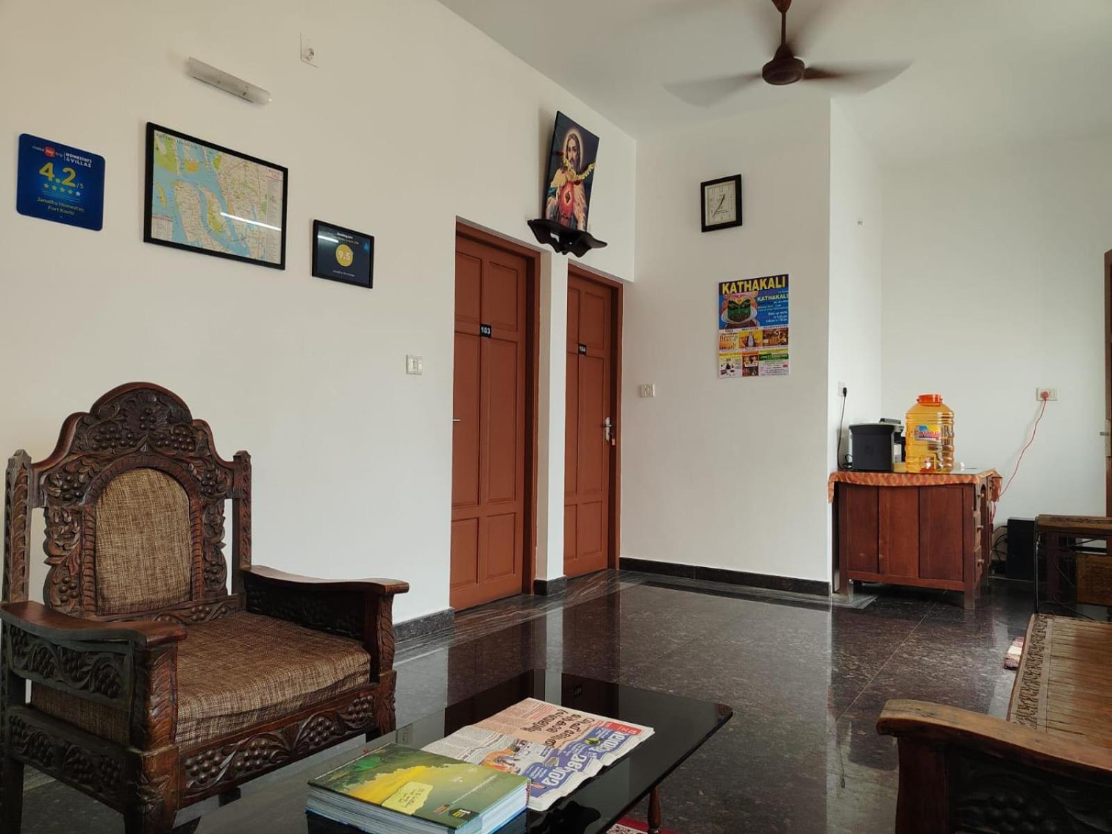 Janatha Homestay Kochi Zewnętrze zdjęcie